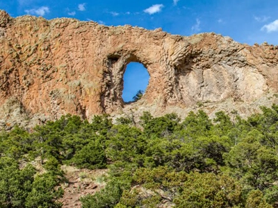 Natural Arch near Del Norte Colorado